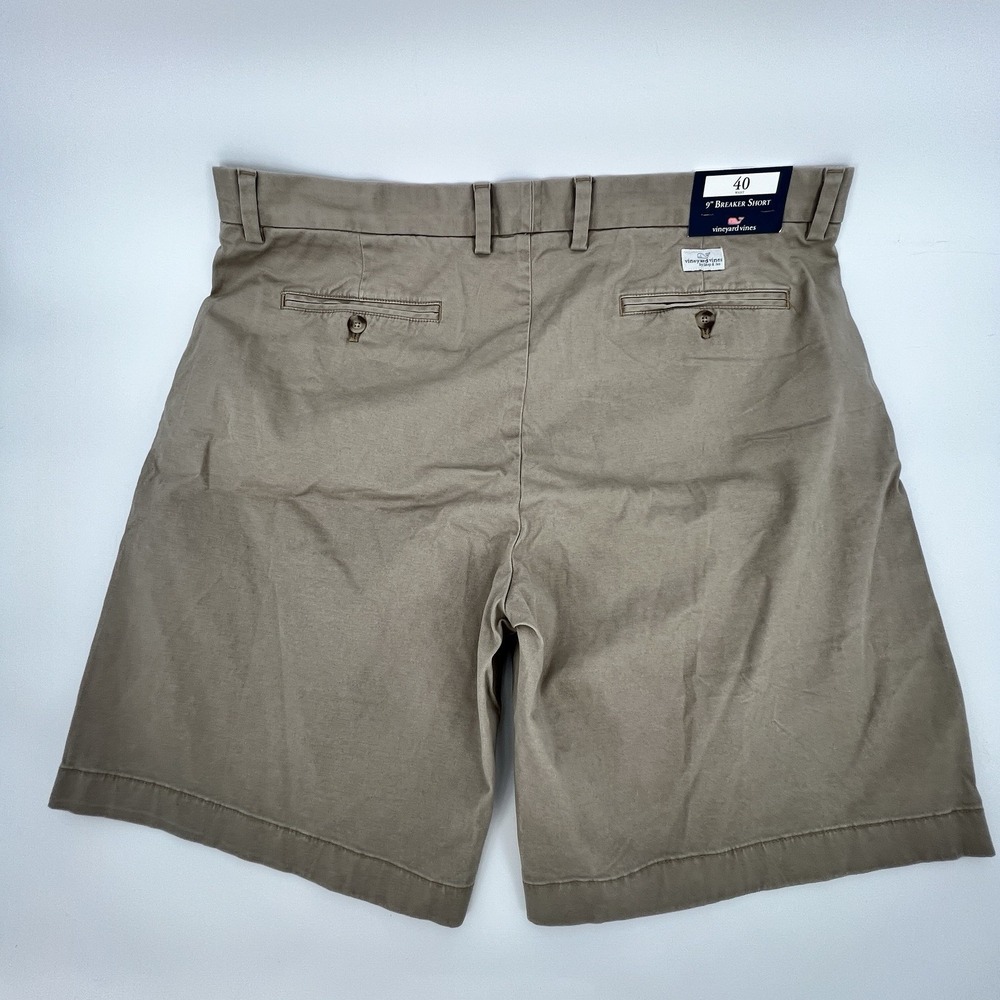 NWT Vineyard Vines Breaker Shorts Mens 40 Pocketed Zip Belted Adult 40x9